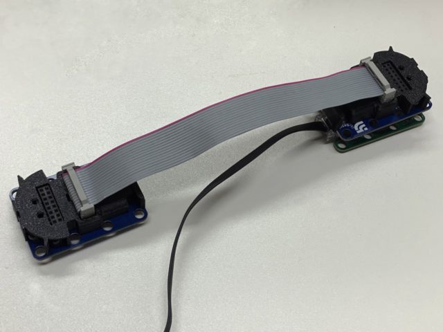 Two IR Seekers linked by cable Large